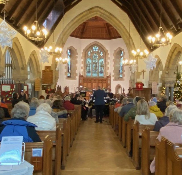 Burneside Brass Band Concert Grange Parish Church